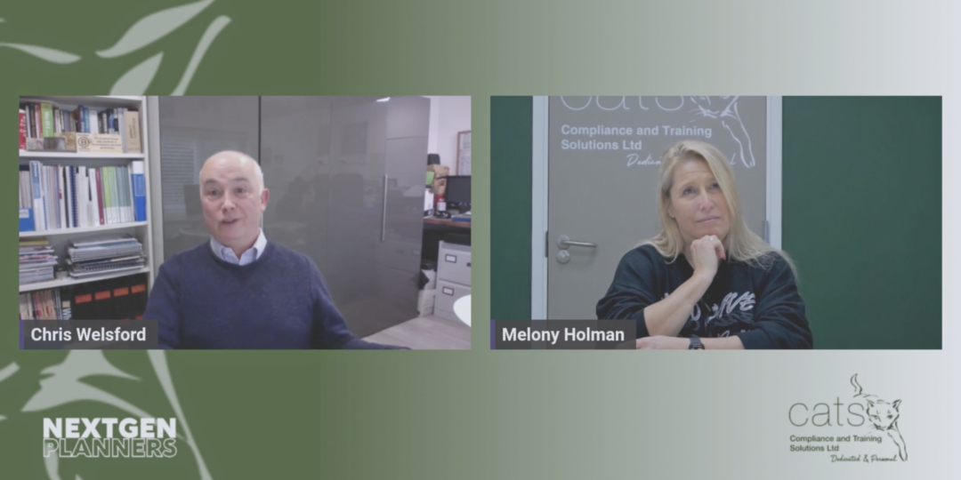 Chris Welsford and Melony Holman on the NextGen Planning Podcast